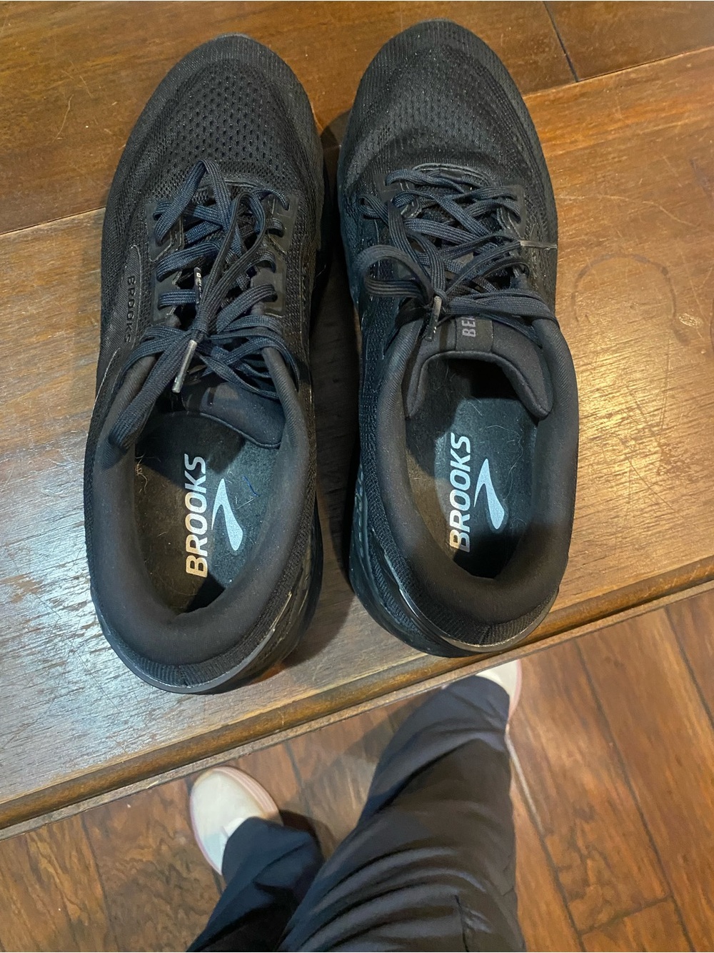 Brooks Men's Black Breathable Running Sneakers